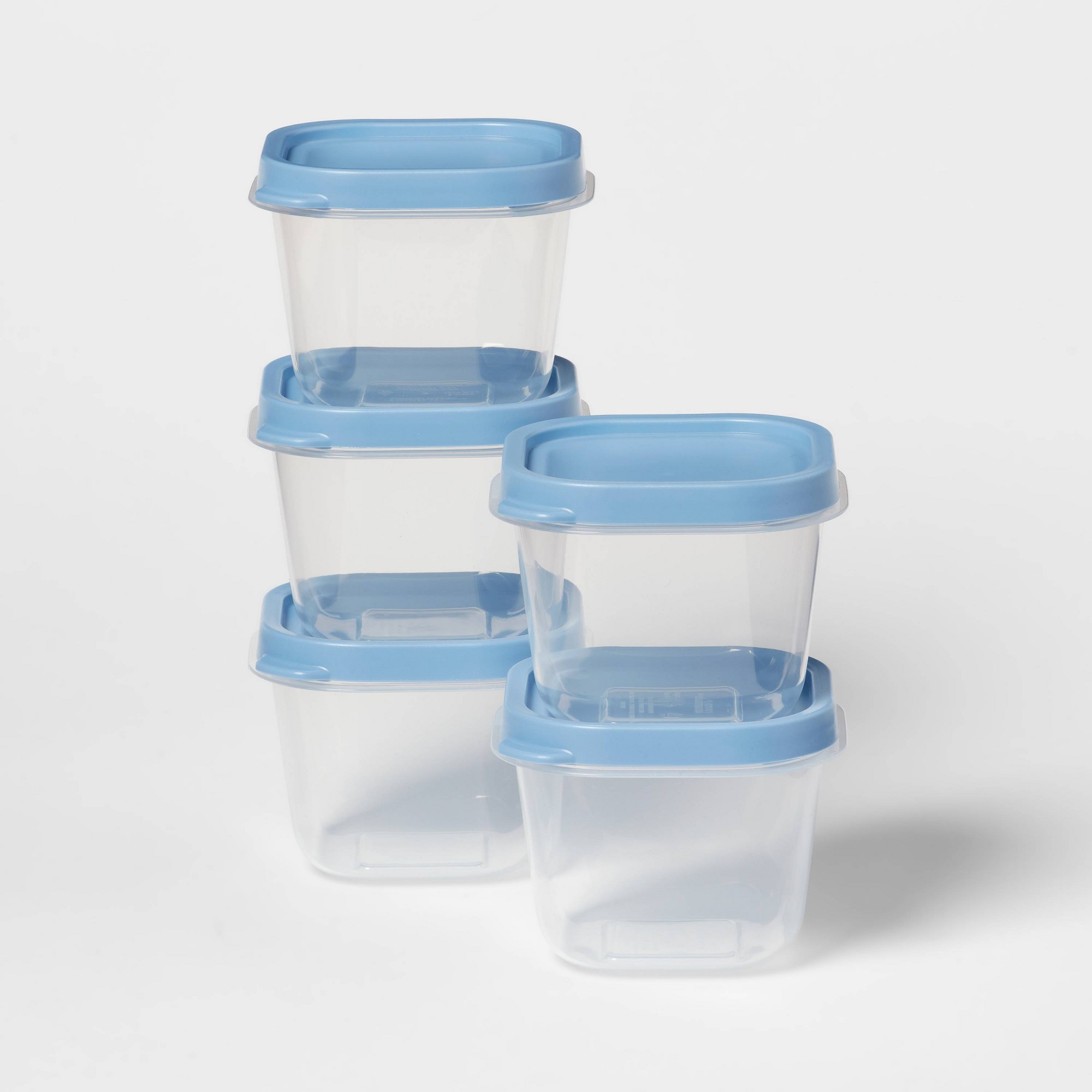 Meal Prep Container - Juego de 10 recipientes de plástico