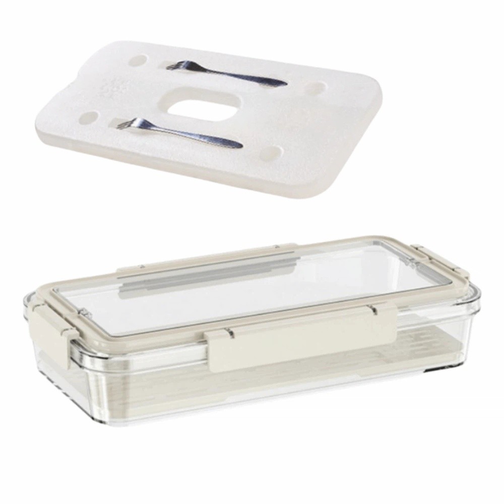 Meal Prep Pasta - Contenedor Transparente para Almacenamiento de Frutas,