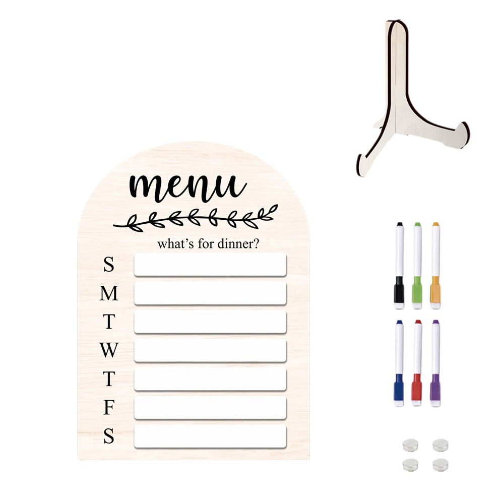 Meal Prep Weekly - Práctico Planificador de Comidas Magnético para