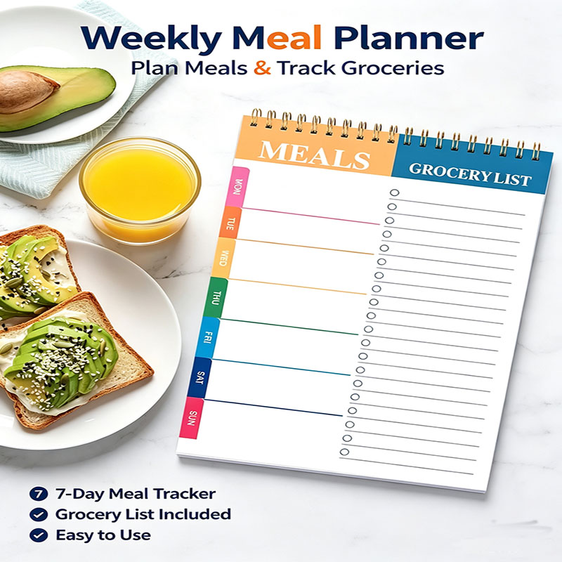 Meal Prep Weekly - Bloc de Notas para Planificación Semanal