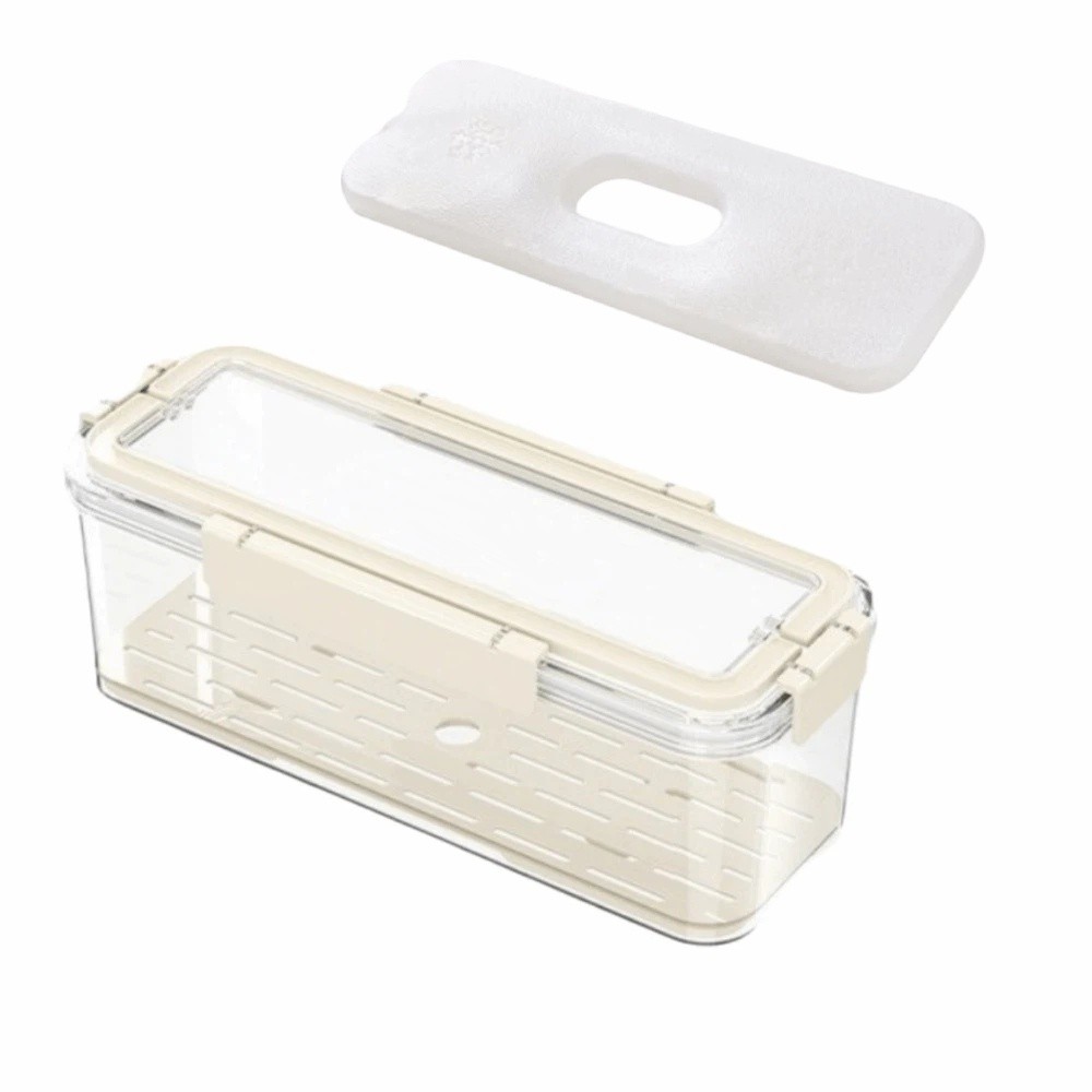 Meal Prep Pasta - Contenedor Transparente para Almacenamiento de Frutas,