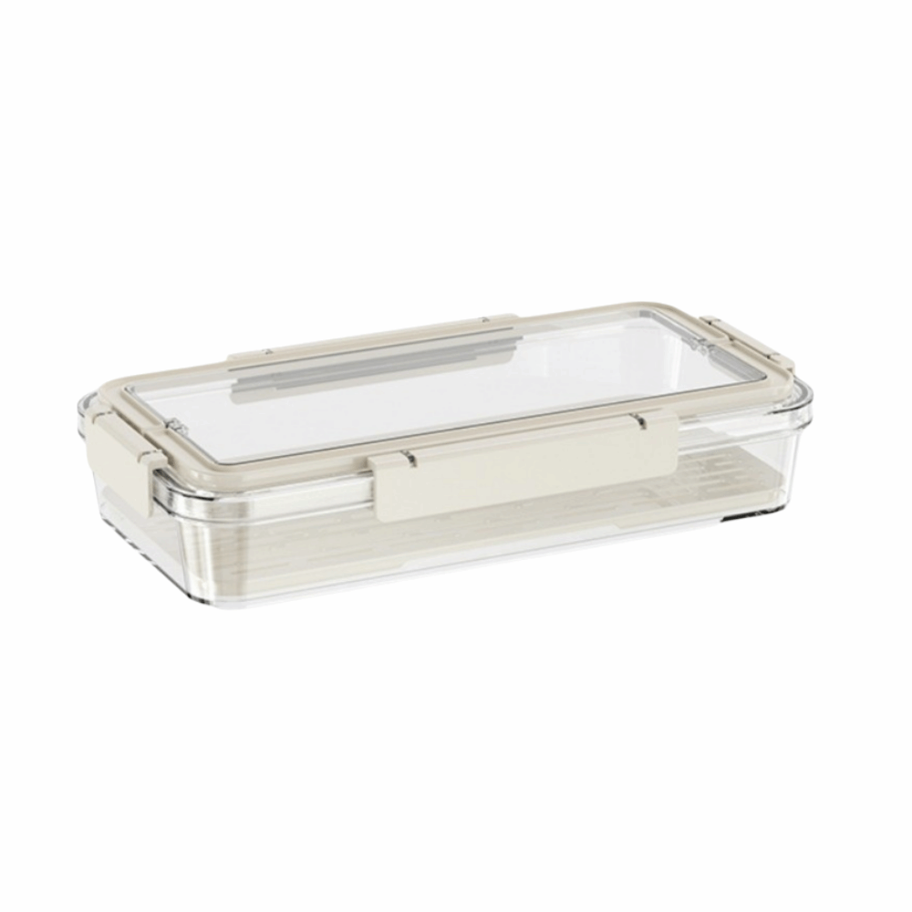 Meal Prep Pasta - Contenedor Transparente para Almacenamiento de Frutas,