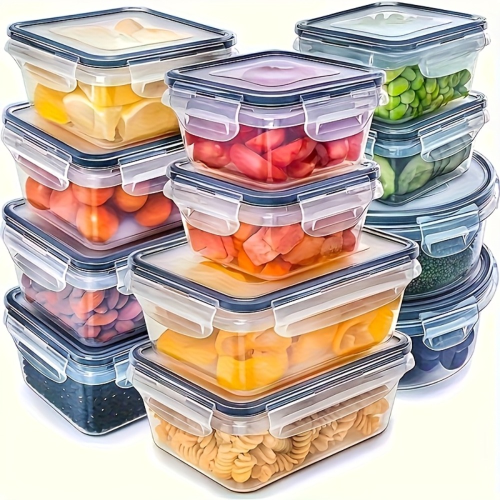 Meal Prep Container - Contenedor hermético para almacenamiento de alimentos