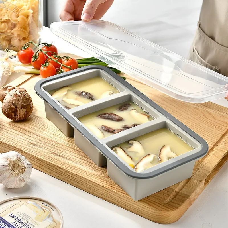 Moldes grandes de silicona par - Meal Prep Container reseña y precio