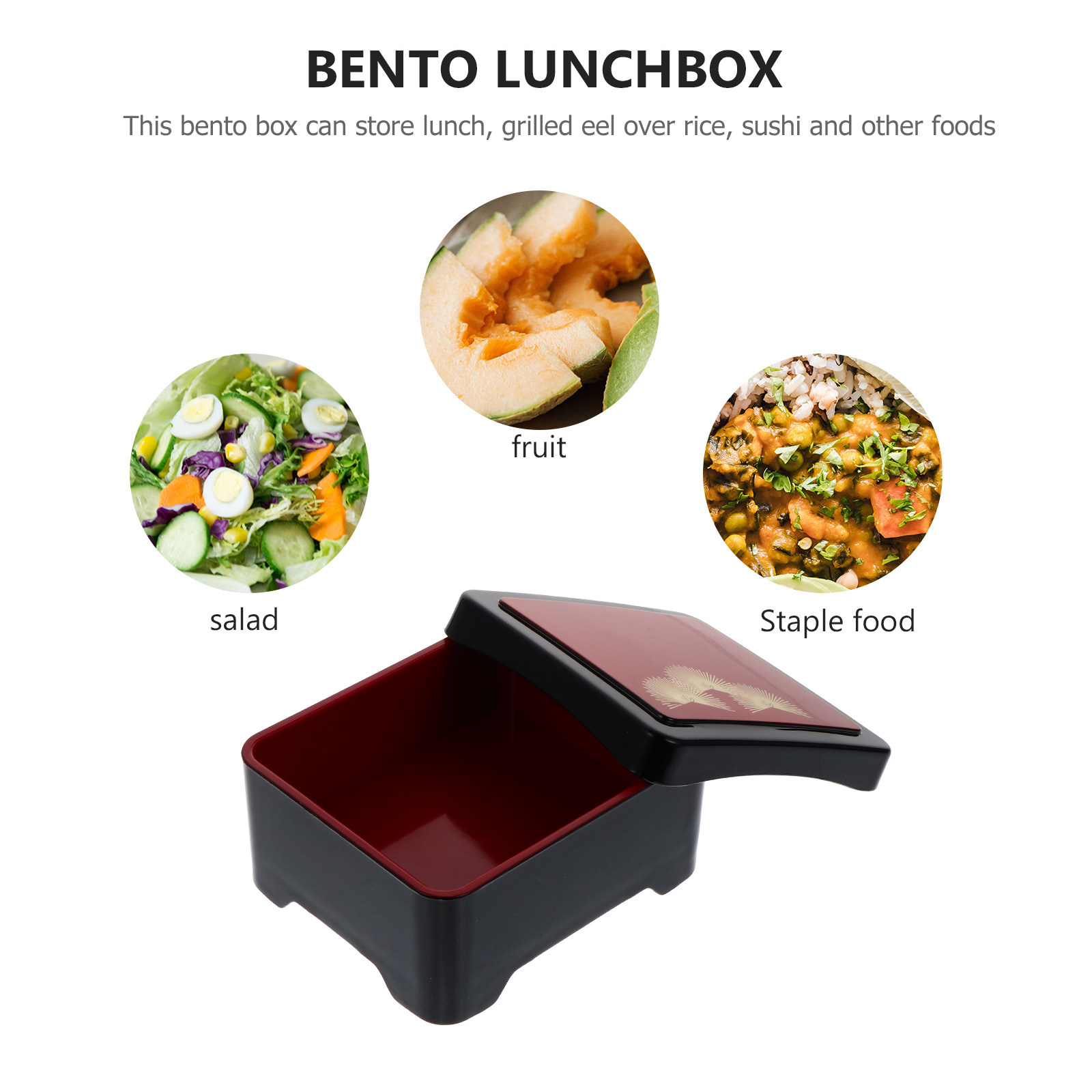 1 pieza de caja bento de acríl - Meal Prep Container reseña y precio
