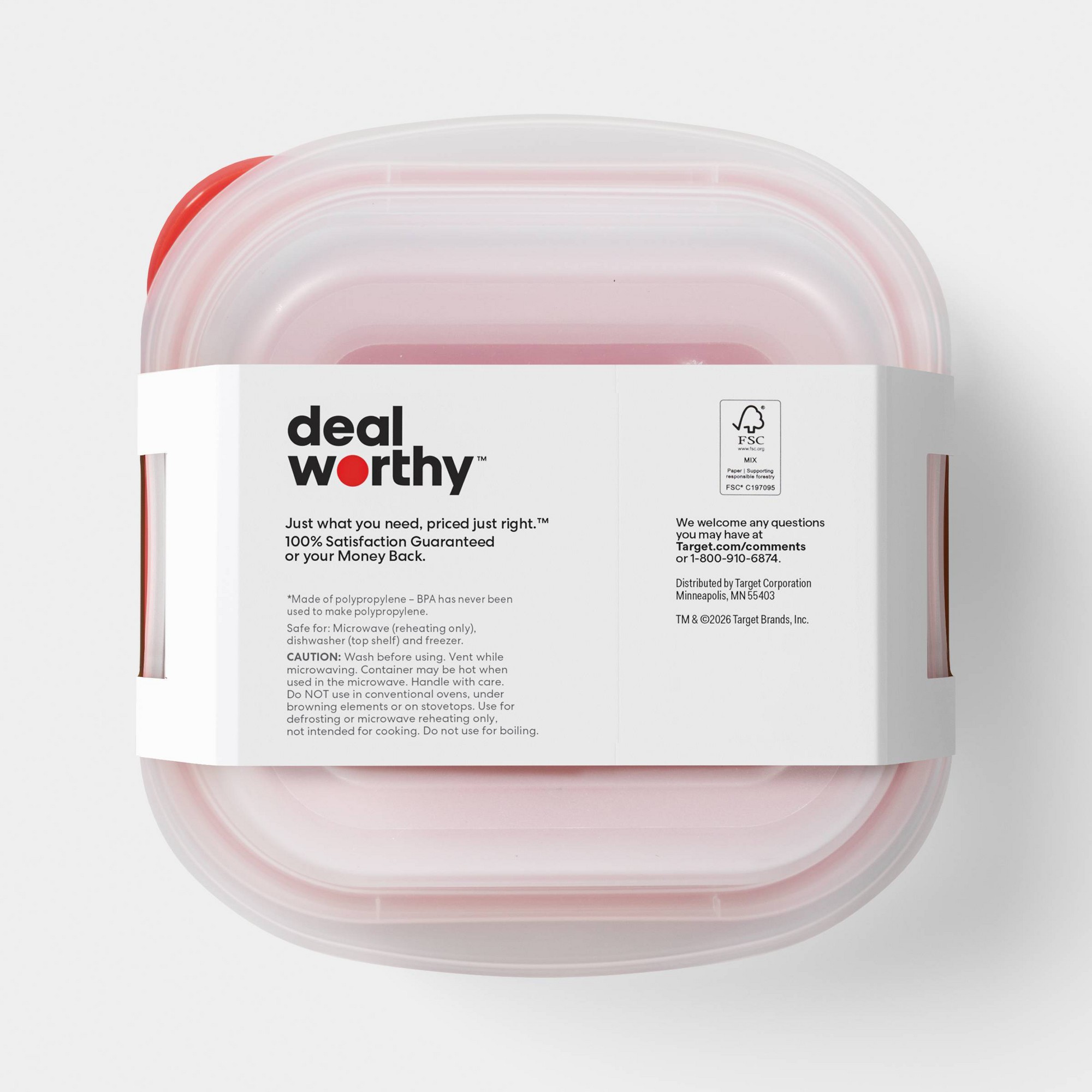 Recipientes cuadrados pequeños - Meal Prep Container reseña y precio