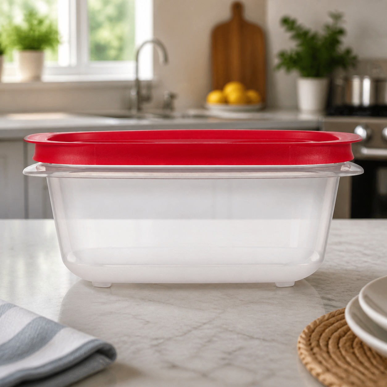 Contenedor Rectangular Rojo pa - Meal Prep Container reseña y precio