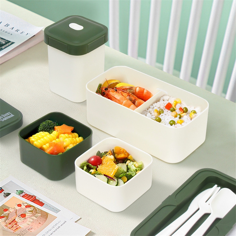 Fiambrera de doble compartimen - Meal Prep Japanese Food reseña y precio