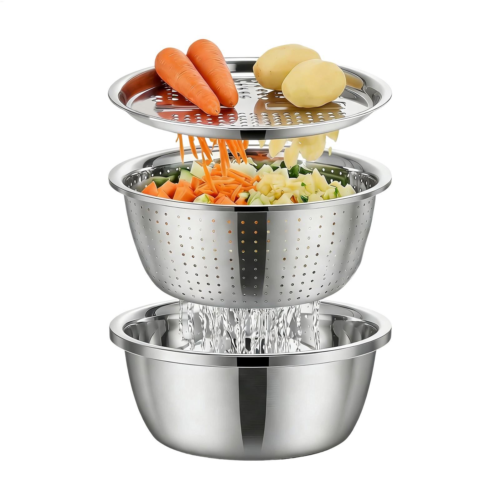 Cesta Coladora de Acero Inoxid - Meal Prep Pasta reseña y precio