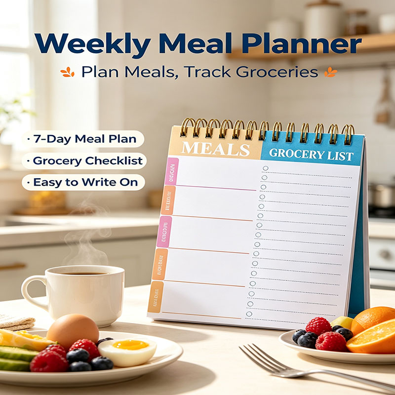 Bloc de Notas para Planificaci - Meal Prep Weekly reseña y precio