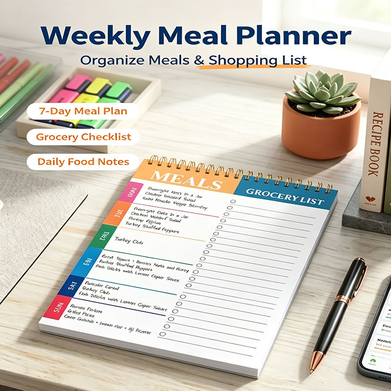 Bloc de Notas para Planificaci - Meal Prep Weekly reseña y precio