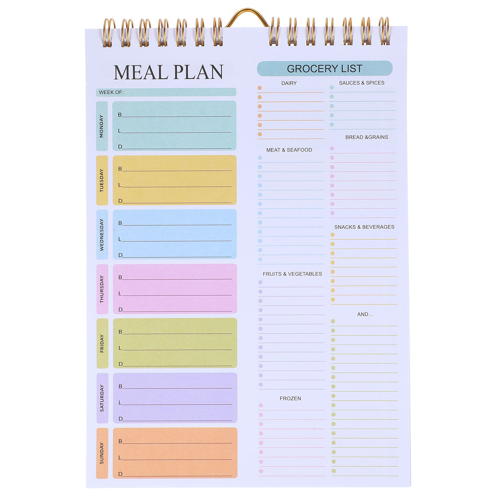 Cuaderno Planificador de Comid - Meal Prep Weekly reseña y precio