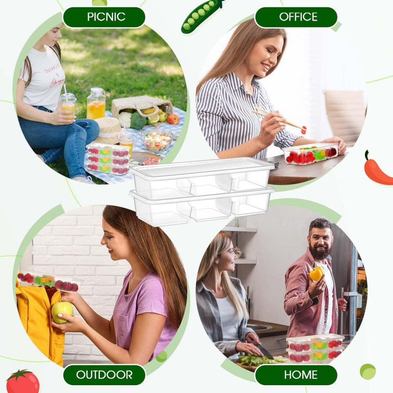 【Contenedor de alimentos de 3  - Meal Prep Japanese Food reseña y precio