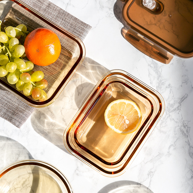 Fiambrera de vidrio resistente - Meal Prep Japanese Food reseña y precio