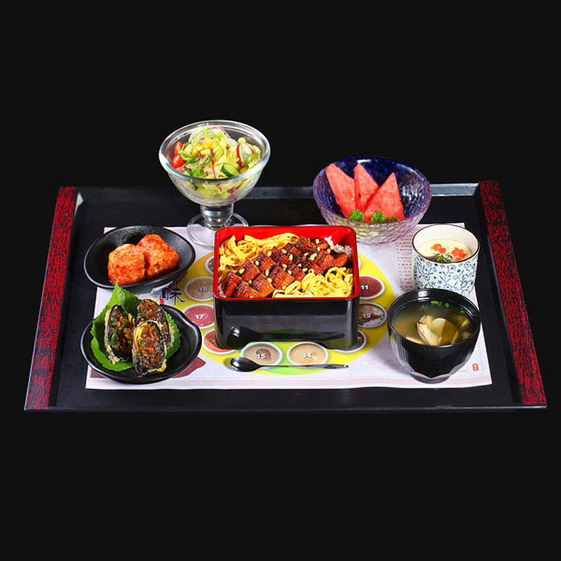 Fiambrera de Anguila de Sushi  - Meal Prep Japanese Food reseña y precio