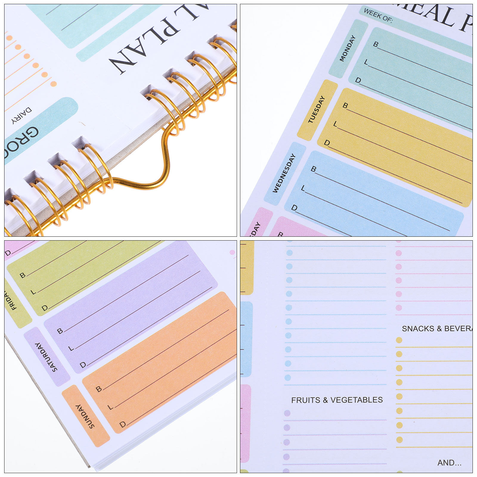 Cuaderno Planificador de Comid - Meal Prep Weekly reseña y precio