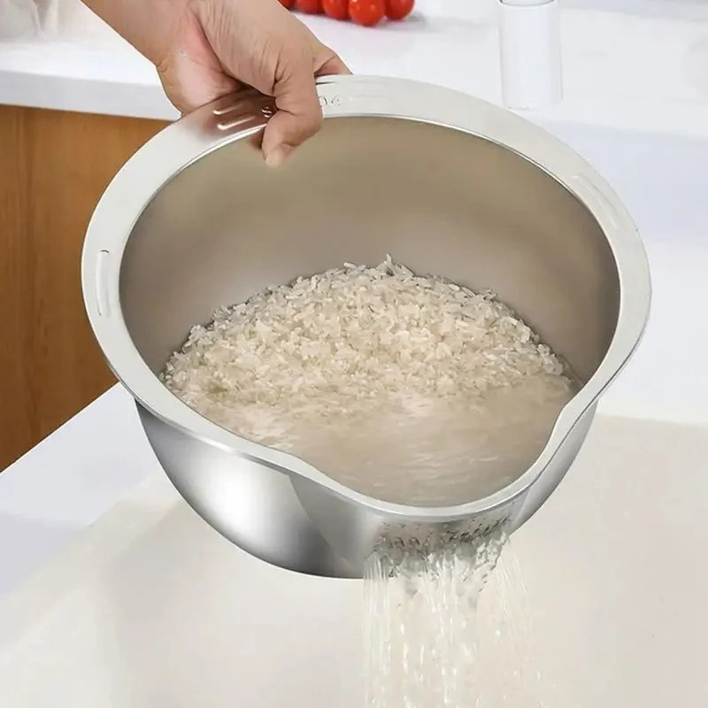Colador de Acero Inoxidable An - Meal Prep Pasta reseña y precio
