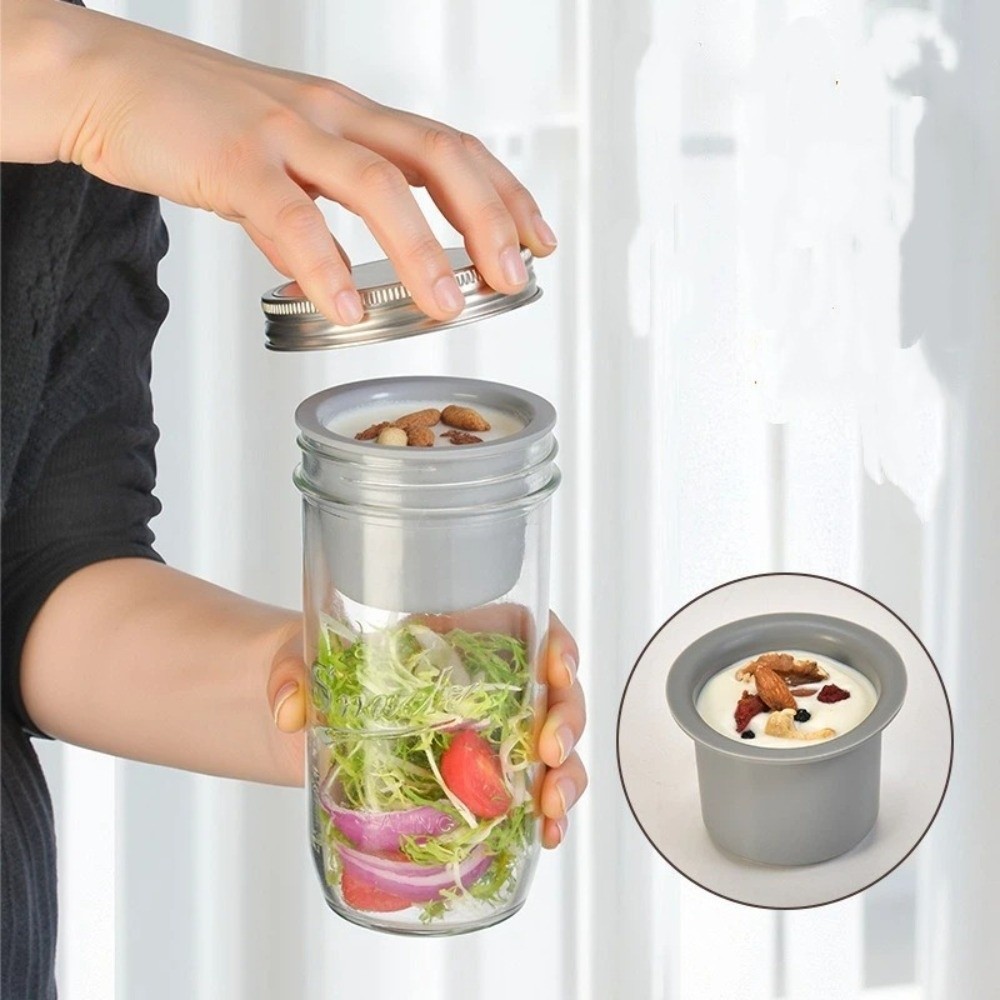 Frascos de Vidrio para Ensalad - Meal Prep Weekly reseña y precio